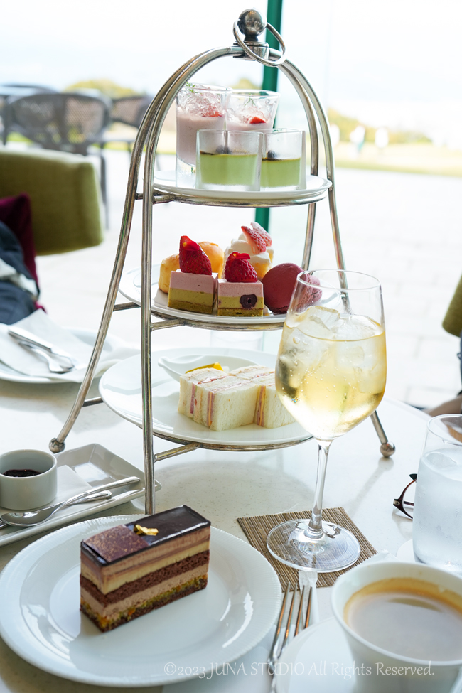 51歳になった日は日本平ホテルでアフタヌーンティー