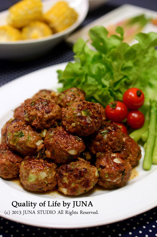 キャベツ入り肉団子～洋風バージョン～