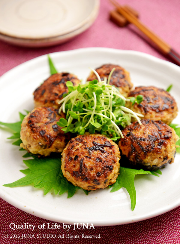 【フジッコ・塩こんぶレシピ】塩こんぶで作るしいたけの肉詰め