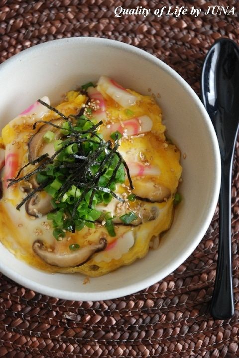 100円代で出来る卵のトロトロどんぶり♪