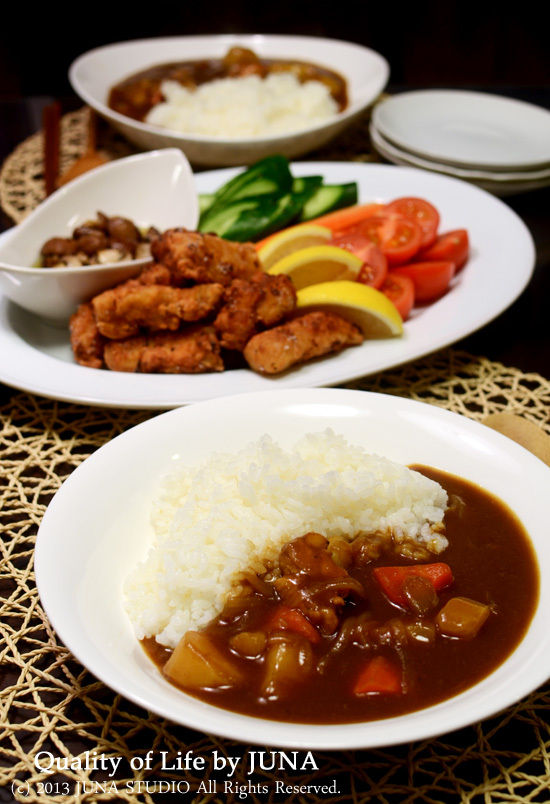 仕事納め＆部活納めの日の夕飯