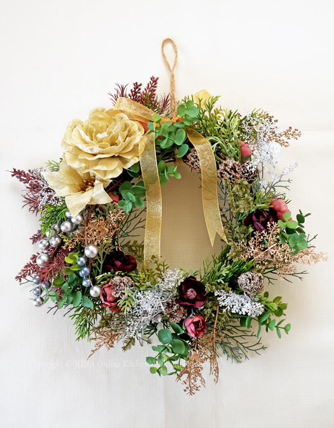 ハンドメイド】クリスマスリースとお正月飾り : Quality of Life