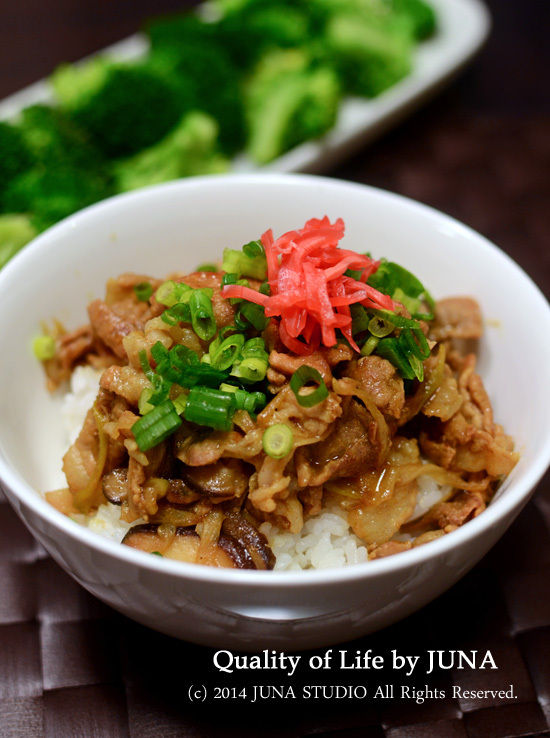 簡単カレー豚丼