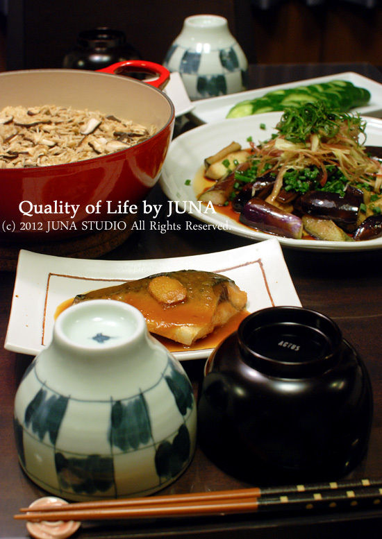 炊き込みごはんとかさばの味噌にとか。