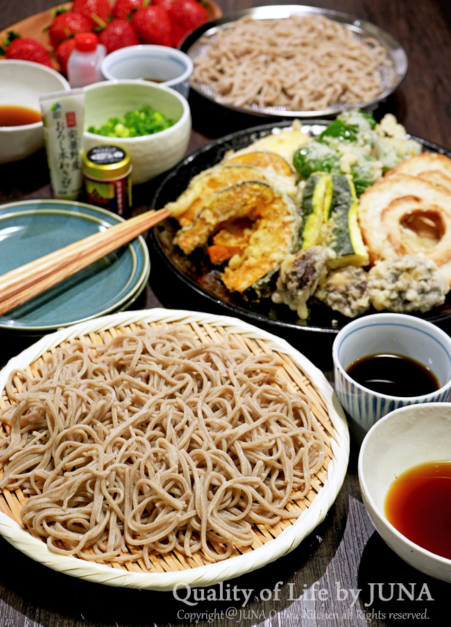 お取り寄せにおすすめの「手打ちそば」を天ぷらと一緒に楽しみました【PR】
