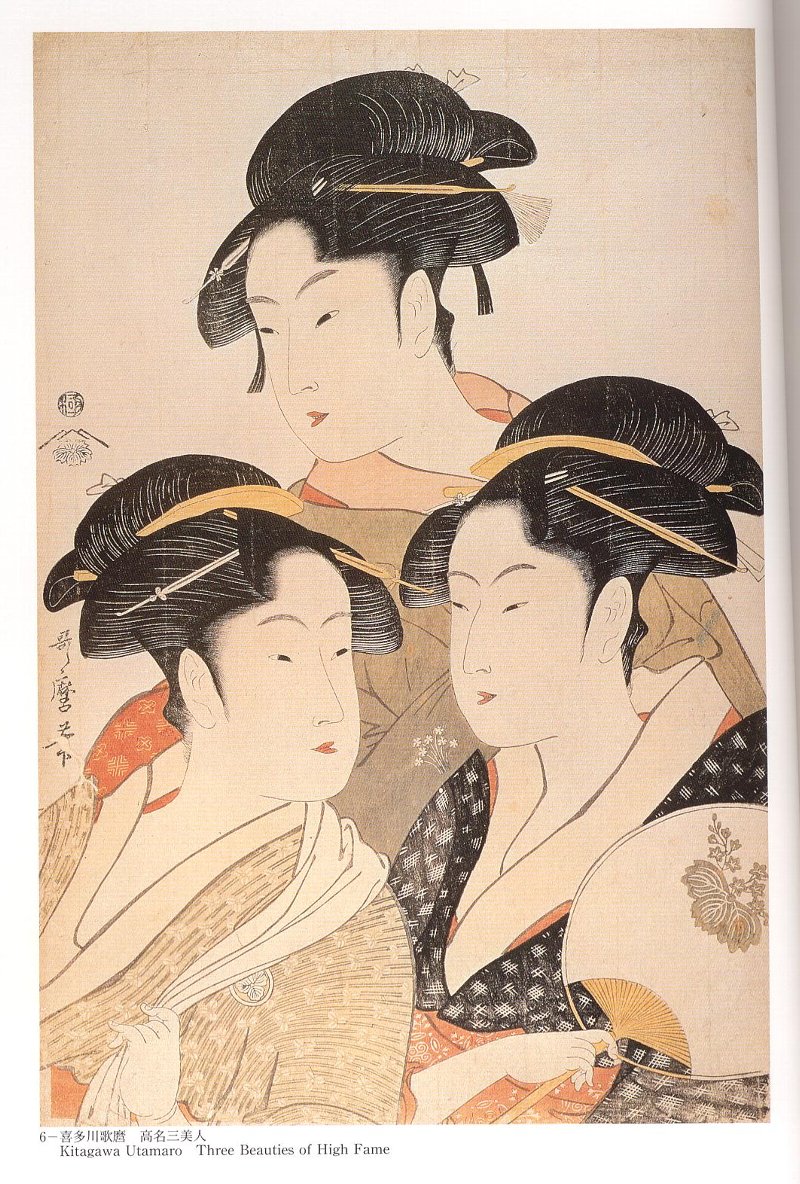 BINBOUコレクションⅡ「図録」③ 第1冊「六大浮世絵師名品展」③ 歌麿