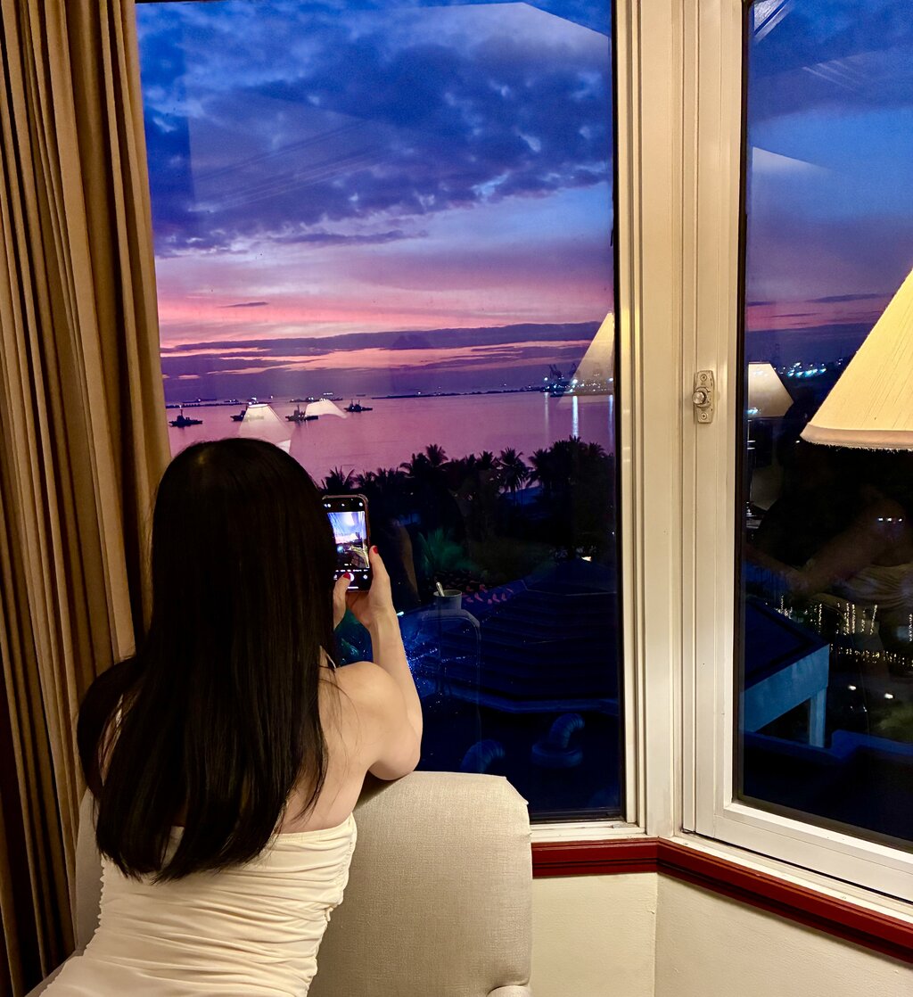 マニラの夕焼け