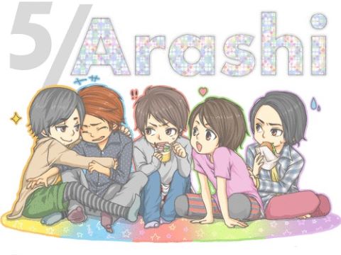 嵐　イラスト２