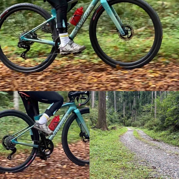 御嵩の裏山をグラベルでチャレンジ！