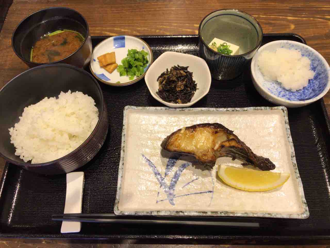 四ツ谷 炭火魚 旬彩料理 坂本 ランチ 趣味の為に生きて行く