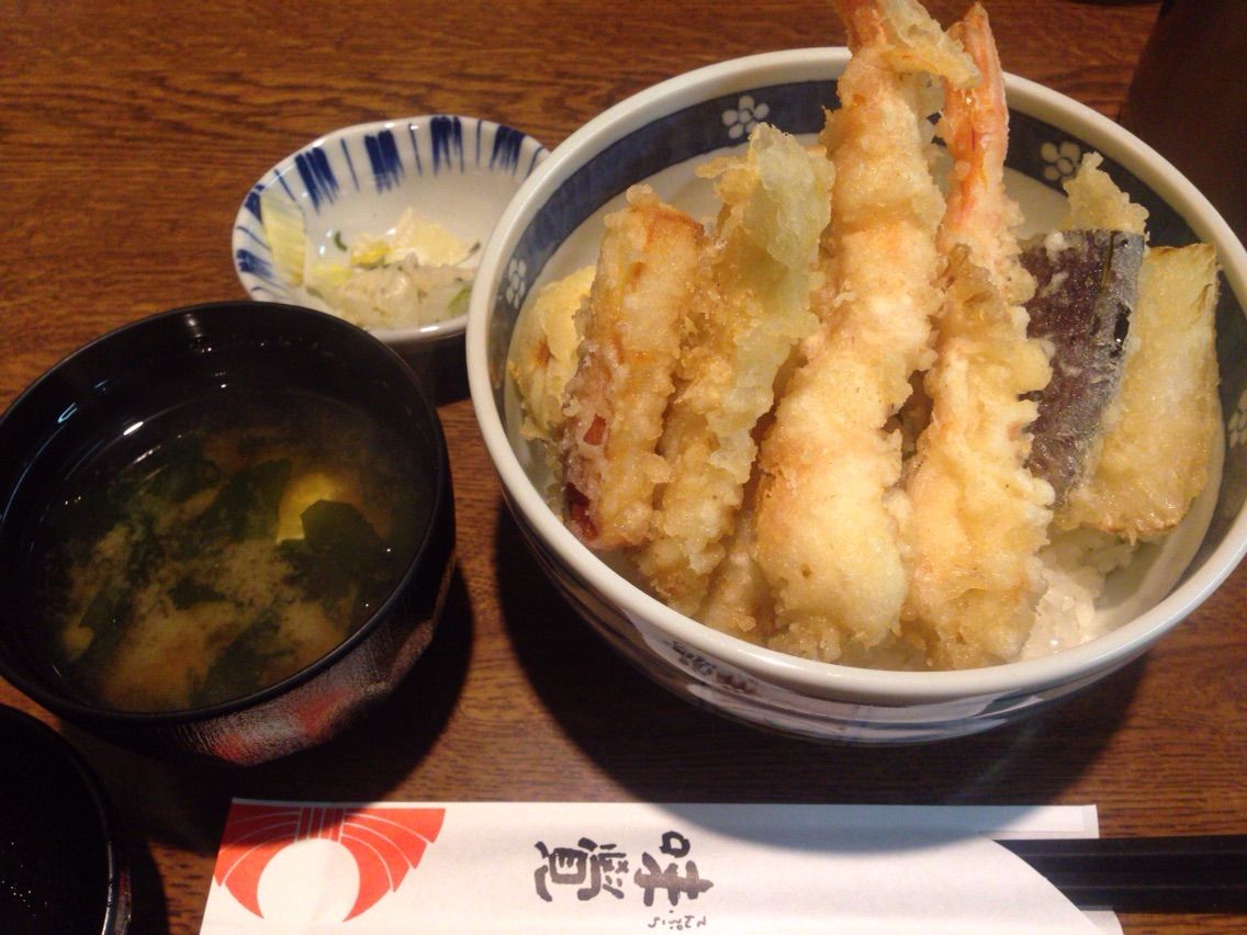 六本木 てんぷら味覚 ランチ 趣味の為に生きて行く