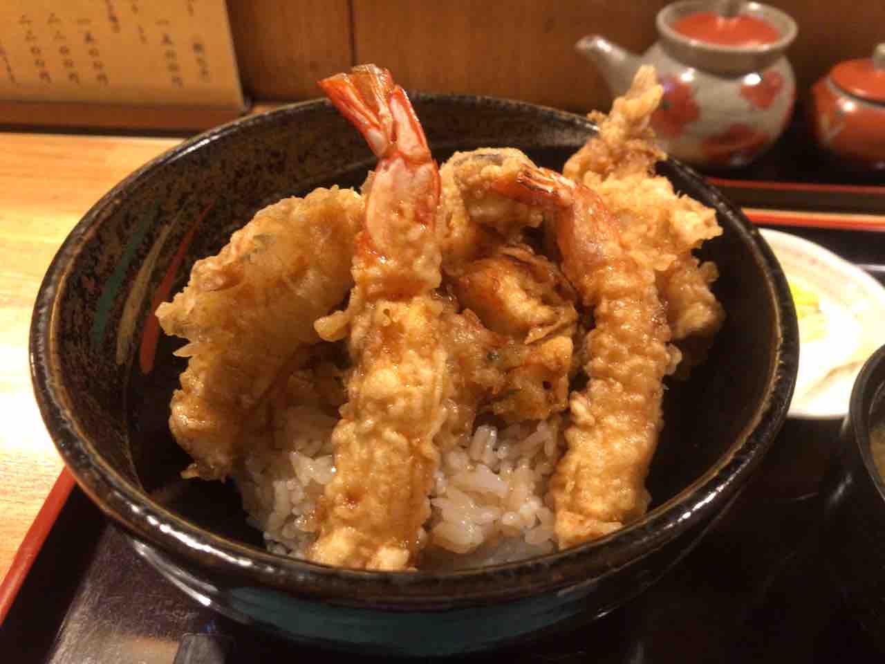 神谷町 天ぷら かつみ ランチ 趣味の為に生きて行く