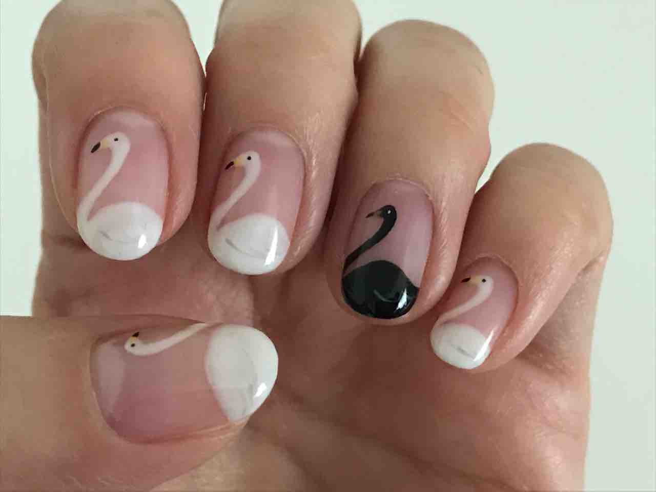 18年２月のネイル 趣味の為に生きて行く