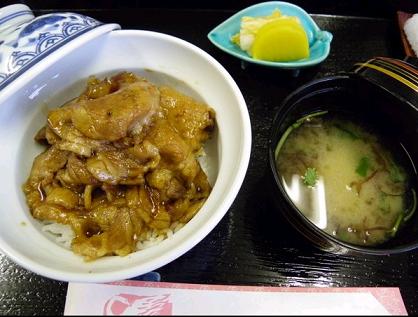 渡辺竜王の豚丼