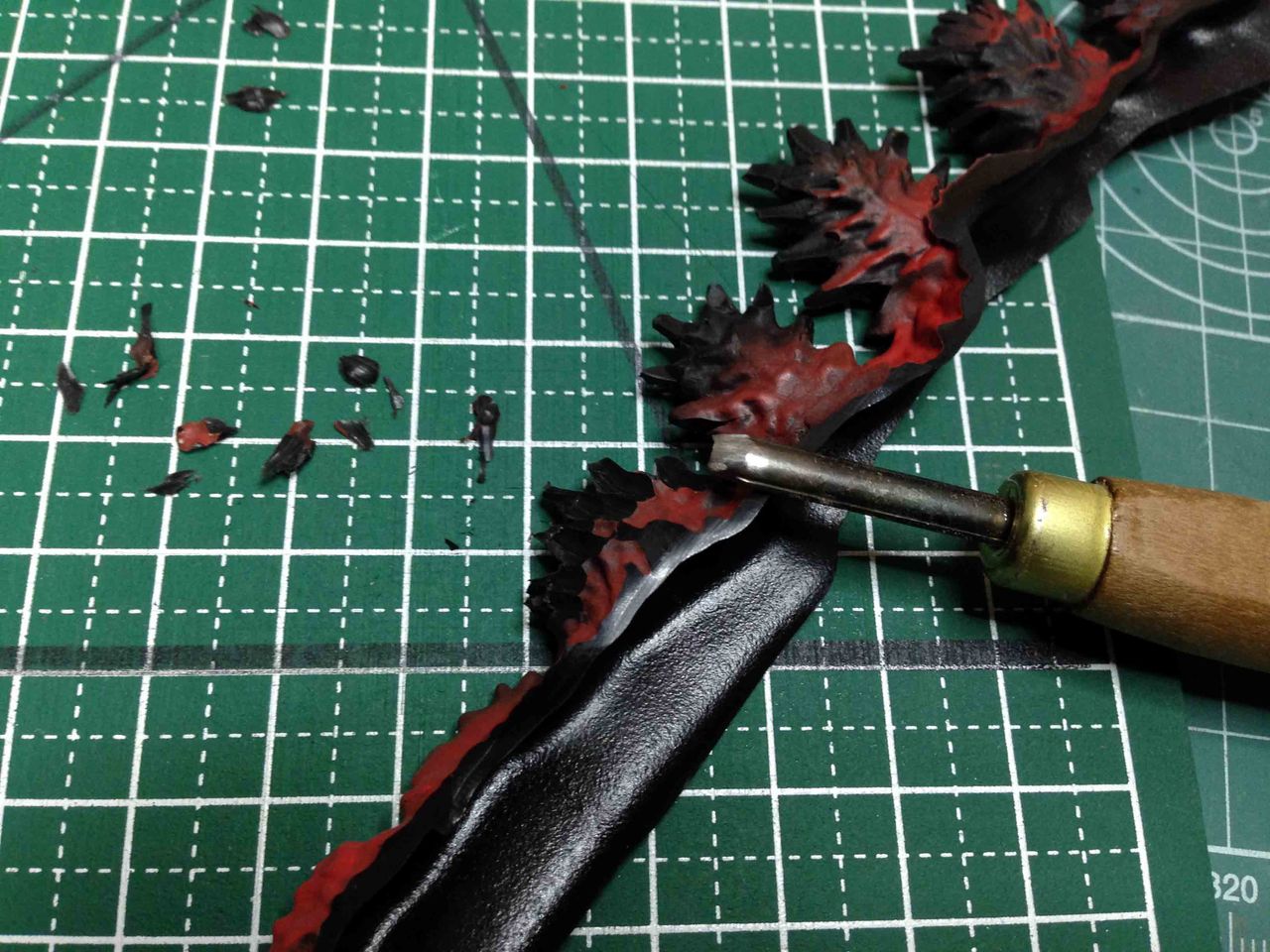 シンゴジラ ソフビを改造 6 : 瀬戸川模型工房のブログ シンゴジラ ソフビを改造 6 : 瀬戸川模型工房のブログ