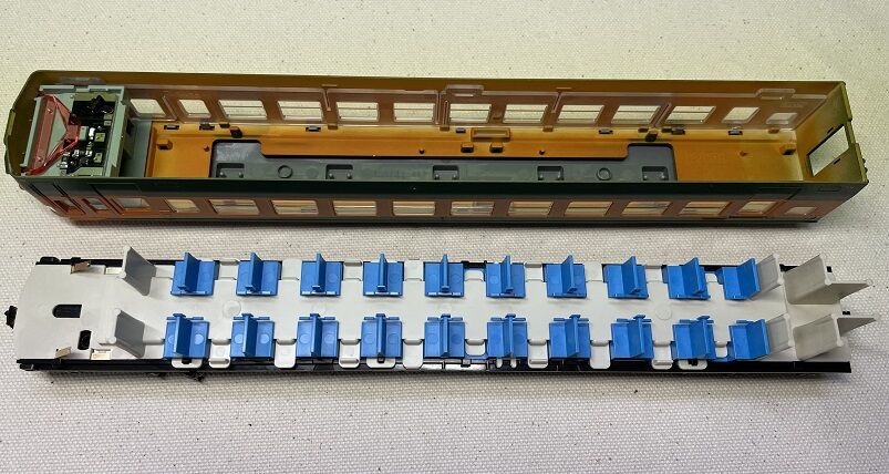 カトー HO 165系７両　パンタ不具合あり・代替品提供 カトー HO 165系7両 パンタ不具合あり・代替品提供