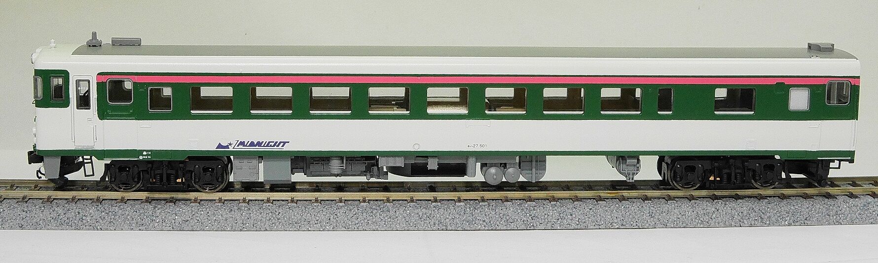 TOMIX改 キハ27 快速 ミッドナイト 3両セット【キハ56 のお供に】