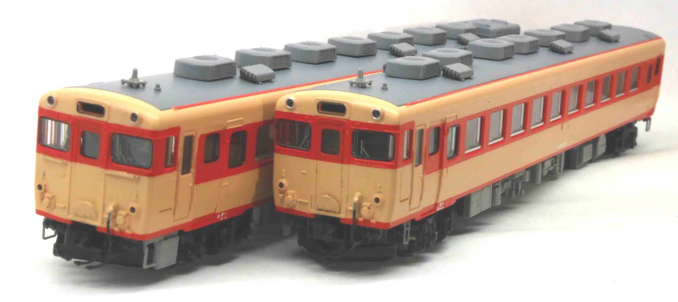 新潟キハ58系二両の完成と復活急行色の在庫UPです