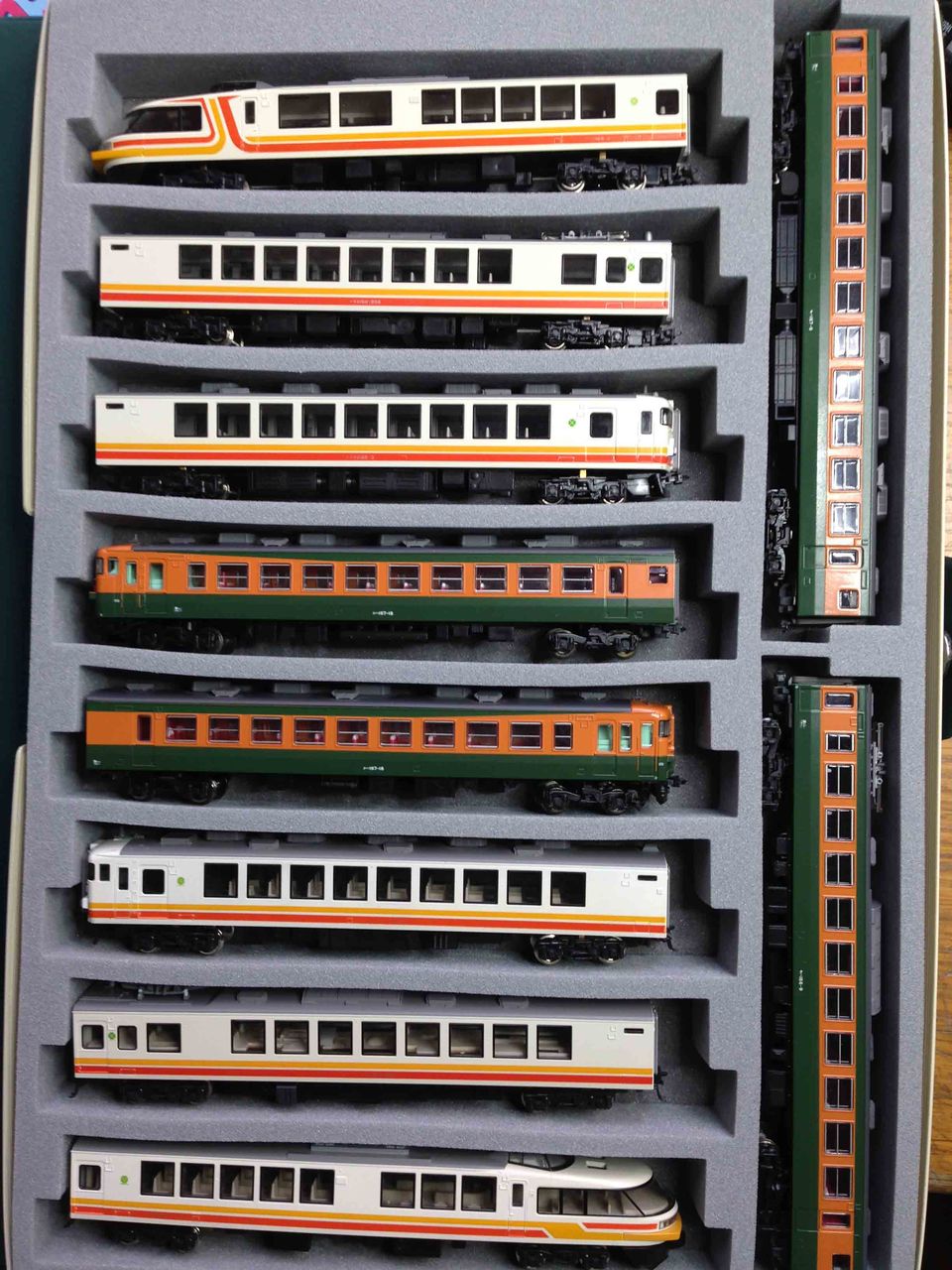 流行り の ブランド - 2024年おすすめのアイテム満載 167系アコモ車「しんせんやまなし」 前編 : 瀬戸川模型工房の 急行形電車