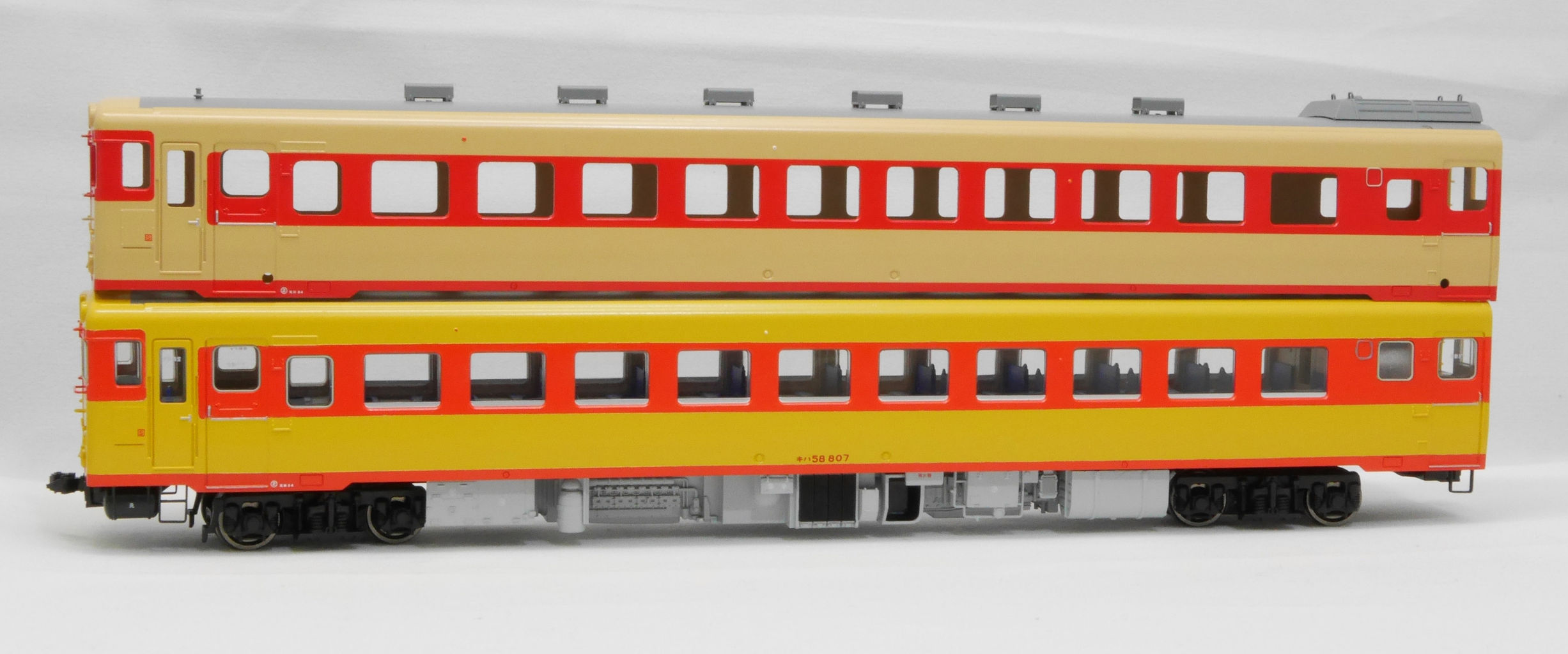 Nゲージキハ58系 各次車の模型再現性について考察する その6