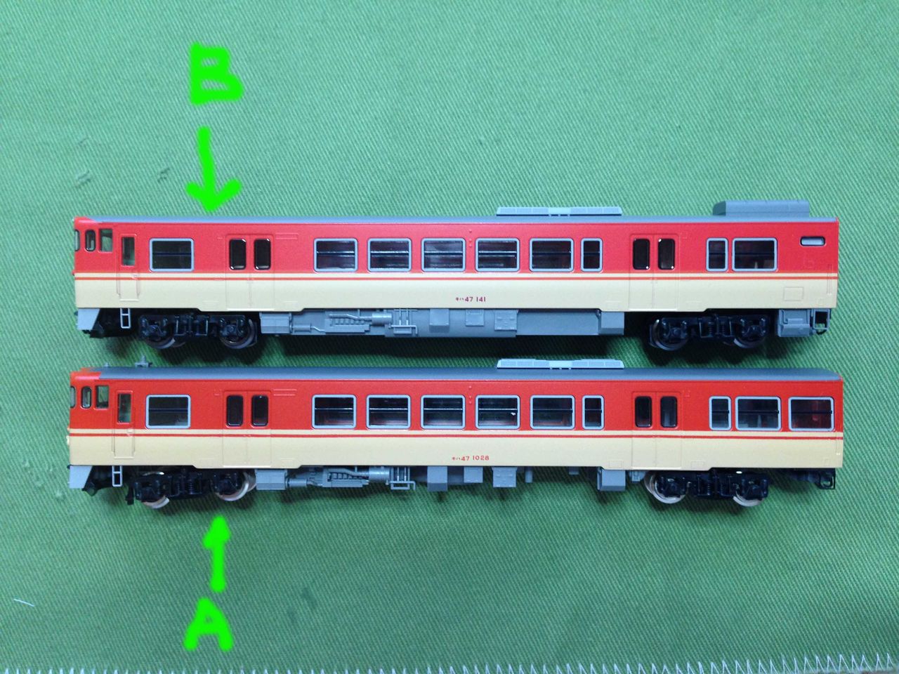 トレインボックス キハ４７姫新線との比較 : 瀬戸川模型工房のブログ