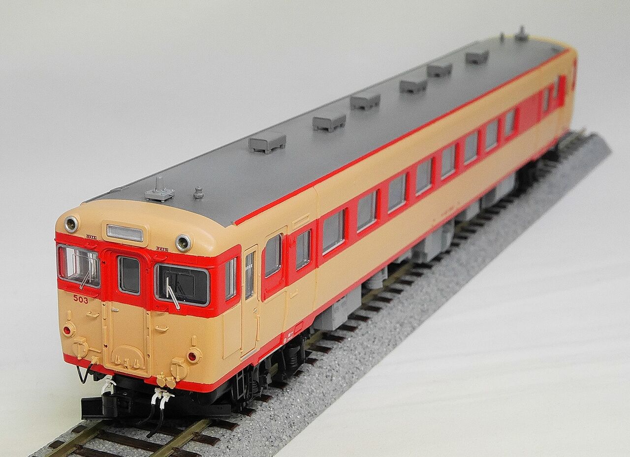 HO キハ53 500番代の完成です。（トラムウェイ改造） : 瀬戸川