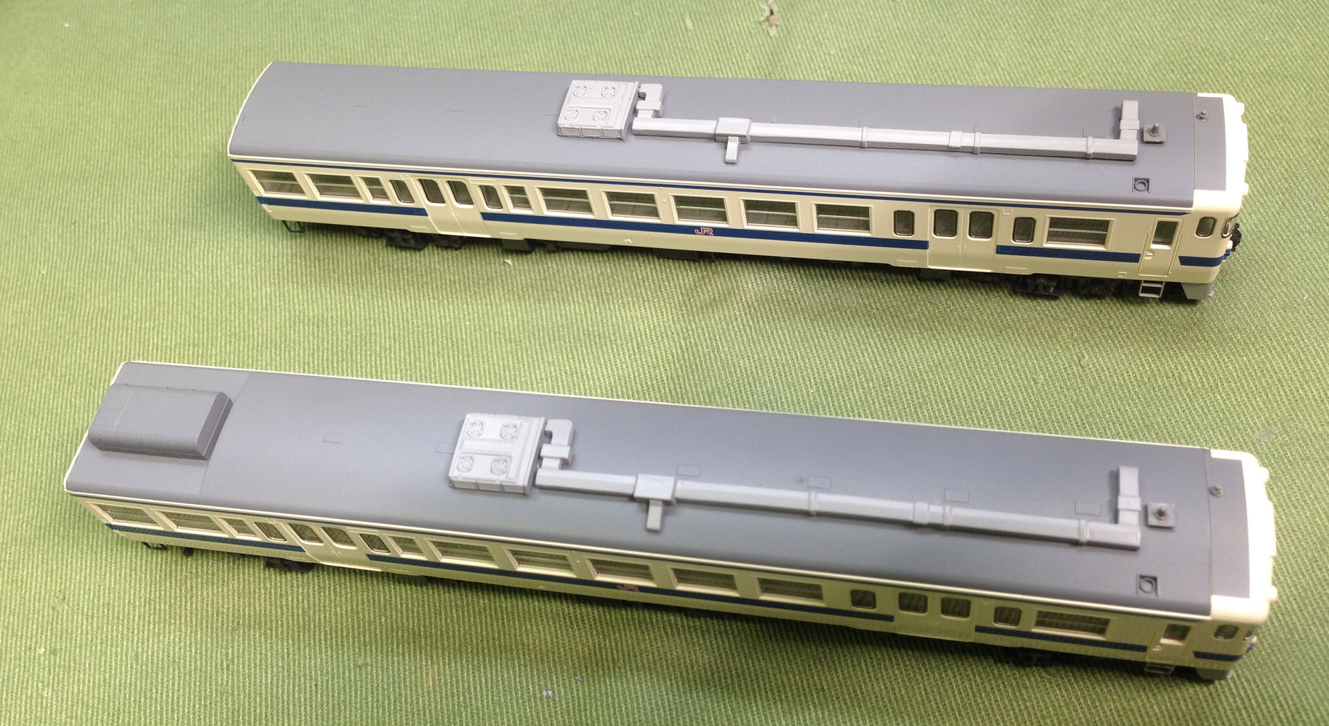 TOMIX キハ47 九州 パーツで冷房化 : 瀬戸川模型工房のブログ