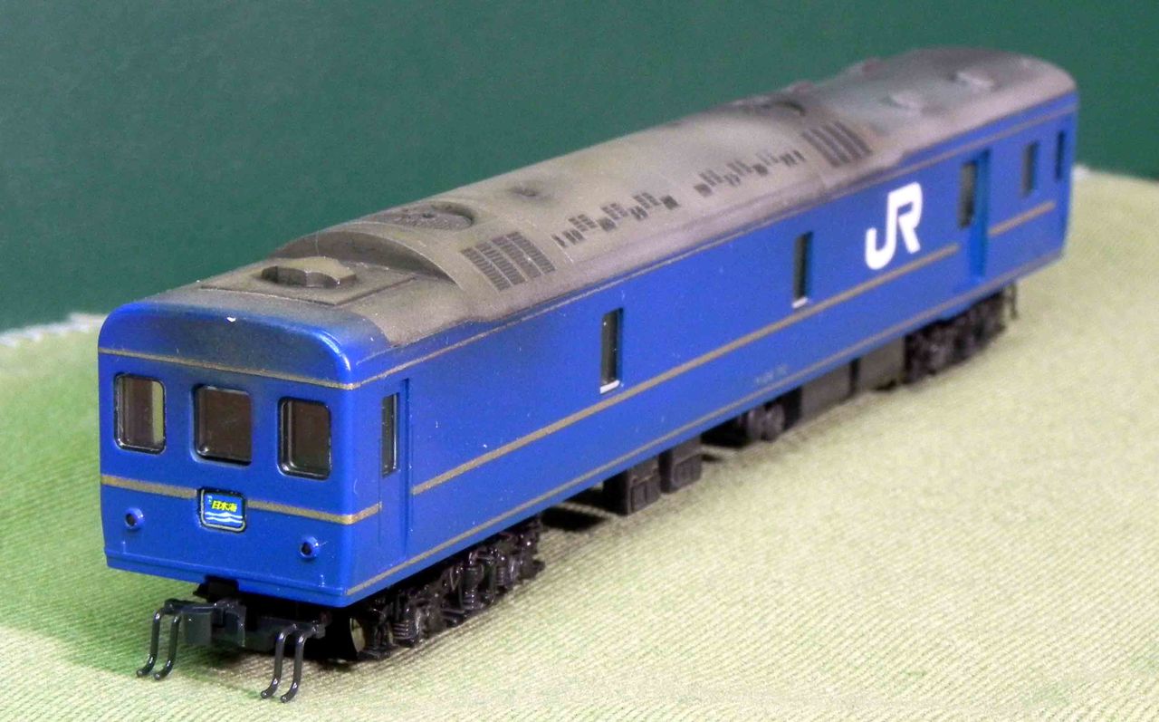 24系 日本海 の再現 6 完成！ : 瀬戸川模型工房のブログ