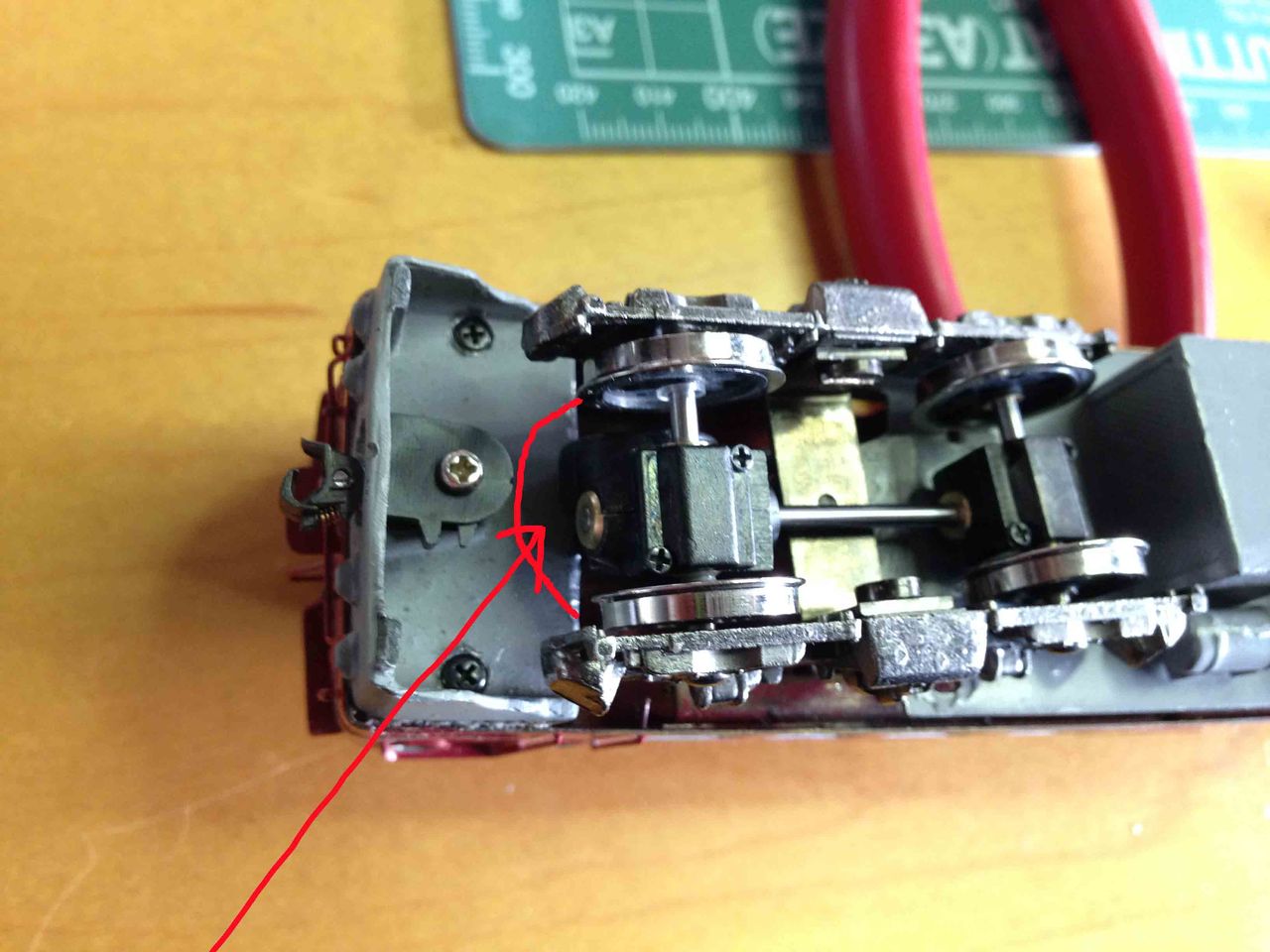 HO ED70 MPギヤへの交換 3 完結 : 瀬戸川模型工房のブログ