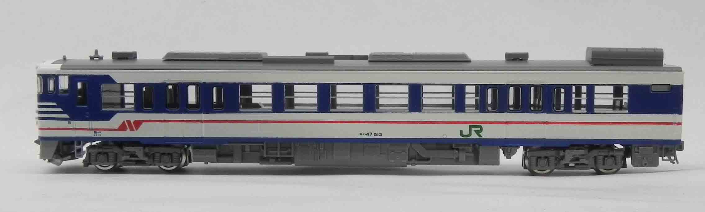 キハ47新潟青と復活急行色の完成です。 : 瀬戸川模型工房のブログ