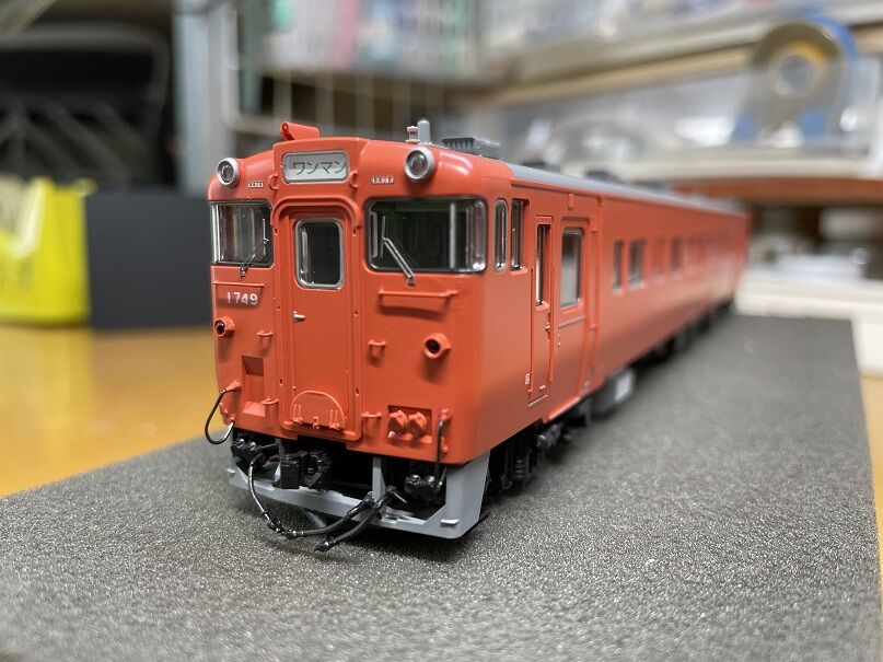 キハ40系 （エンドウ真鍮）一般気動車模型 オレンジ エンドウ 国鉄キハ40系 キハ40-500首都圏色（前期型）・M 真鍮製