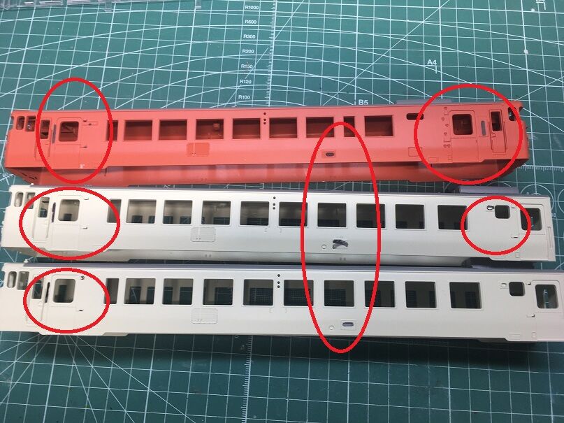 キハ40系 「ふるさと」編成を作る 前編 : 瀬戸川模型工房のブログ