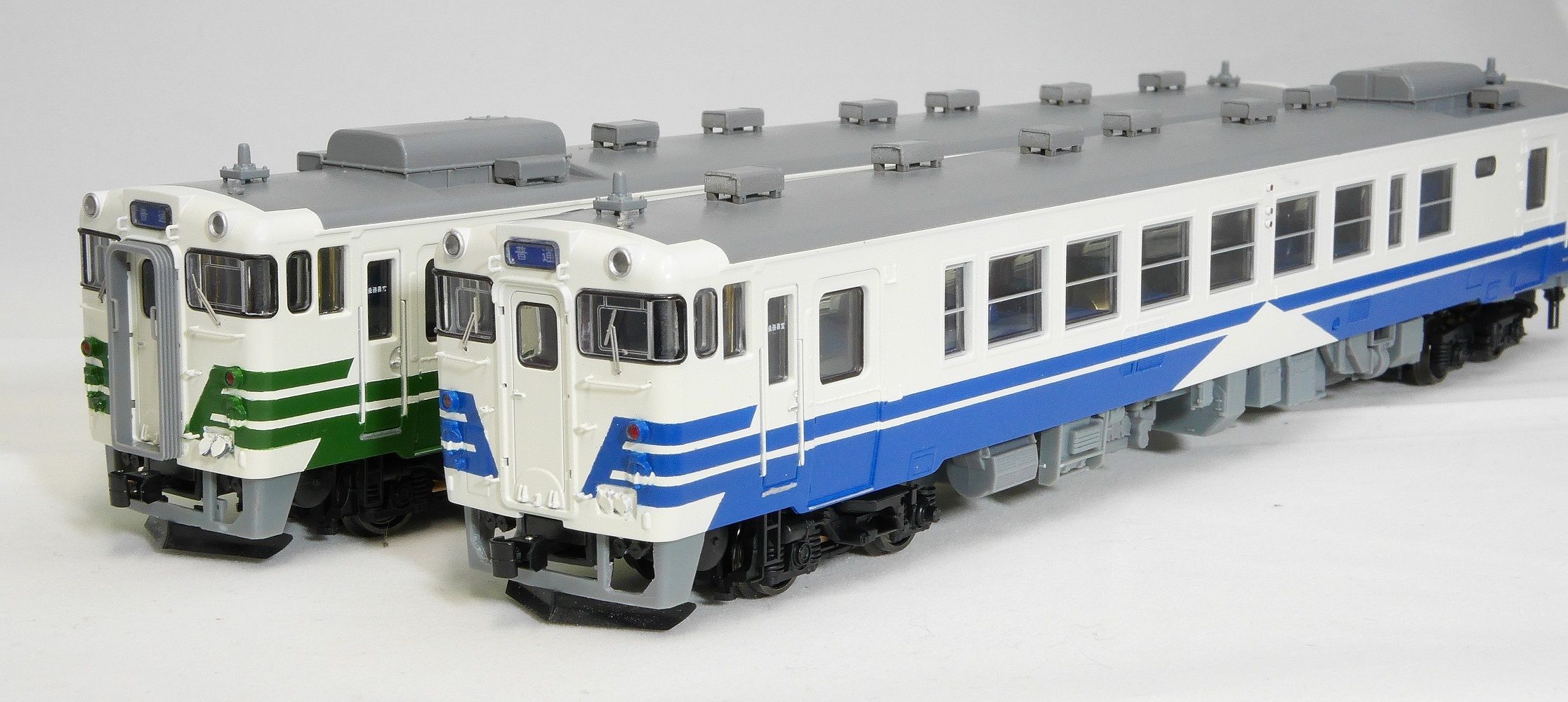 鉄道模型　ＨＯゲージ　エンドウ　40系気動車　キハ40　東北色 HO トラムウェイ キハ40 東北5色完成 : 瀬戸川模型工房のブログ