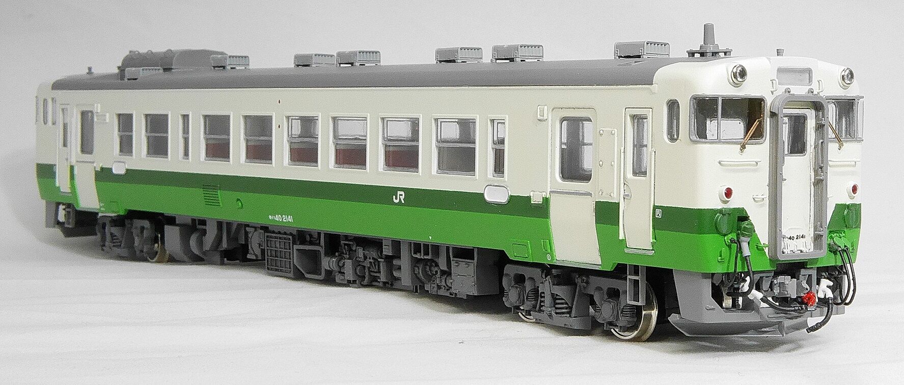 HO ホビダス・キハ40の製作 10 東北地域色 完成 : 瀬戸川模型工房