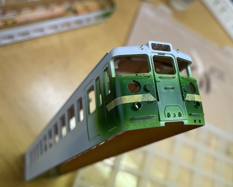 HO 169系 新急行色 かもしか 4両です : 瀬戸川模型工房のブログ HO 169系 新急行色 かもしか 4両です : 瀬戸川模型工房のブログ