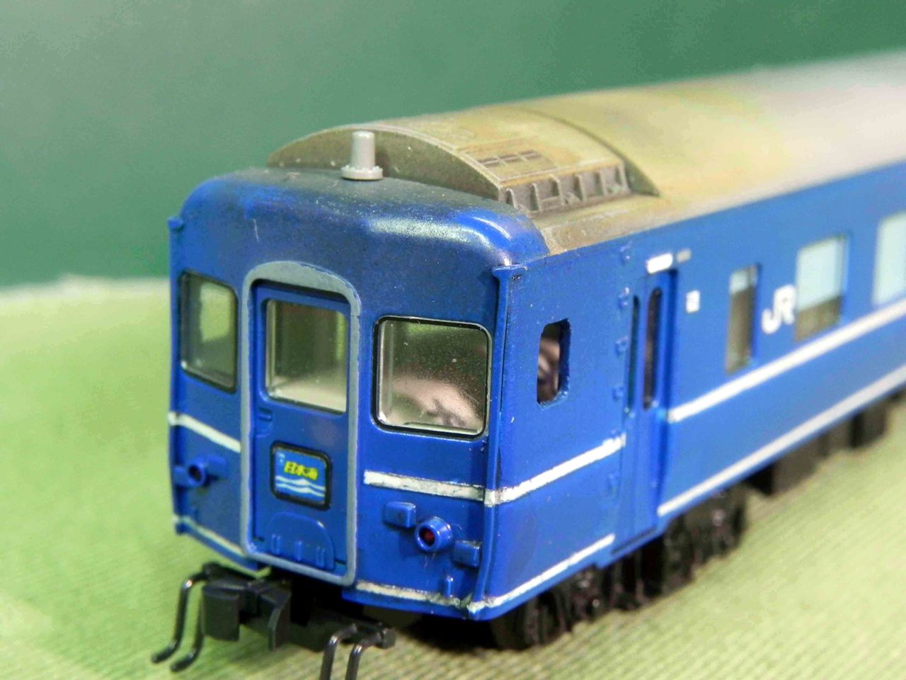 24系 日本海 の再現 6 完成！ : 瀬戸川模型工房のブログ