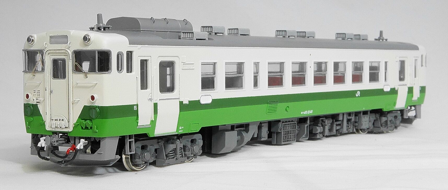 HO ホビダス・キハ40の製作 10 東北地域色 完成 : 瀬戸川模型工房