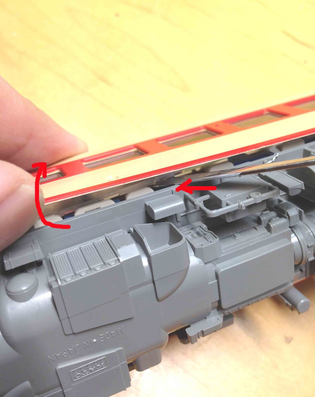 Tomix製 キハ58系盛岡色セットを整備する その3の予告 | kami