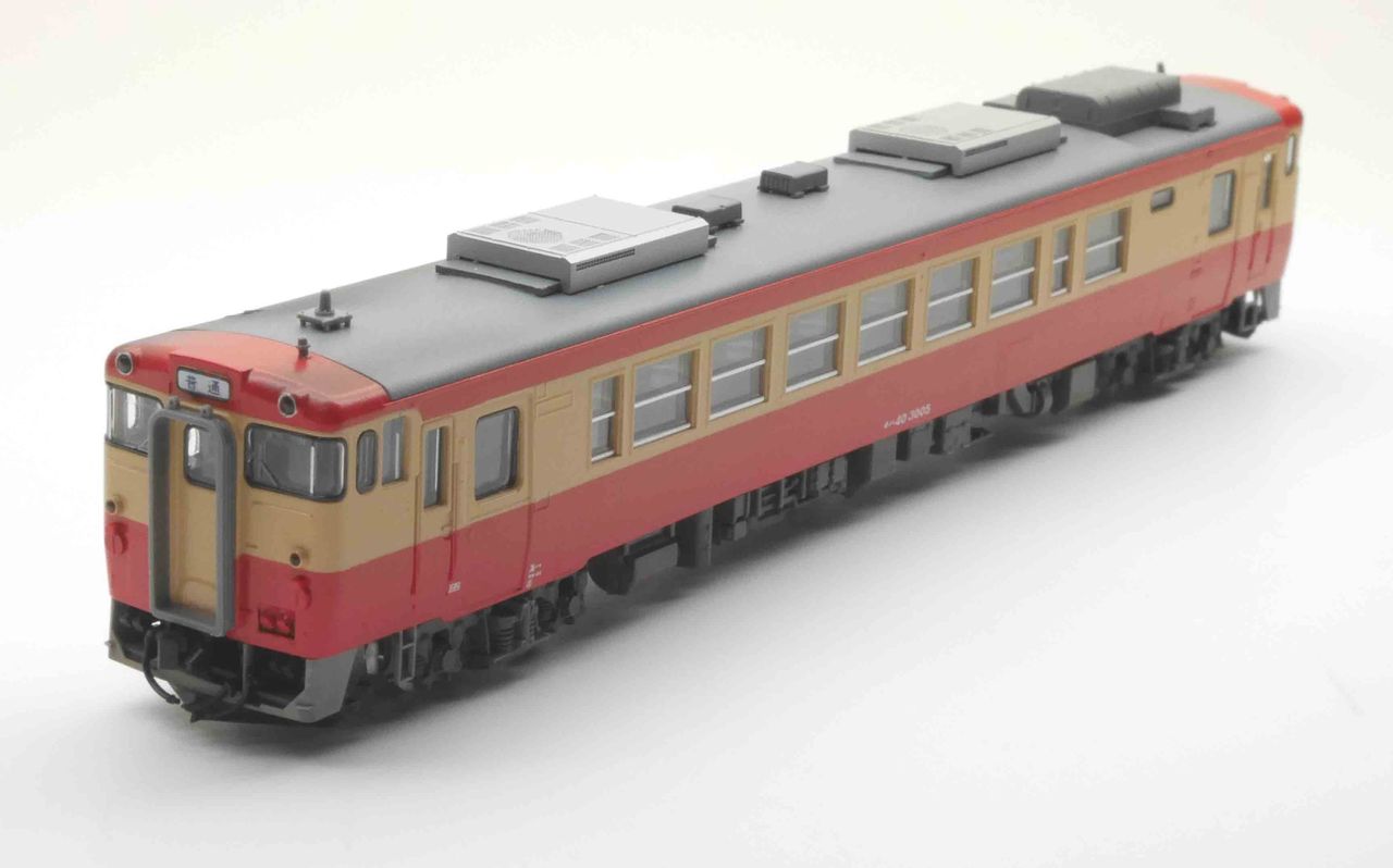 JR東海 キハ40系国鉄一般色 完成です。 : 瀬戸川模型工房のブログ