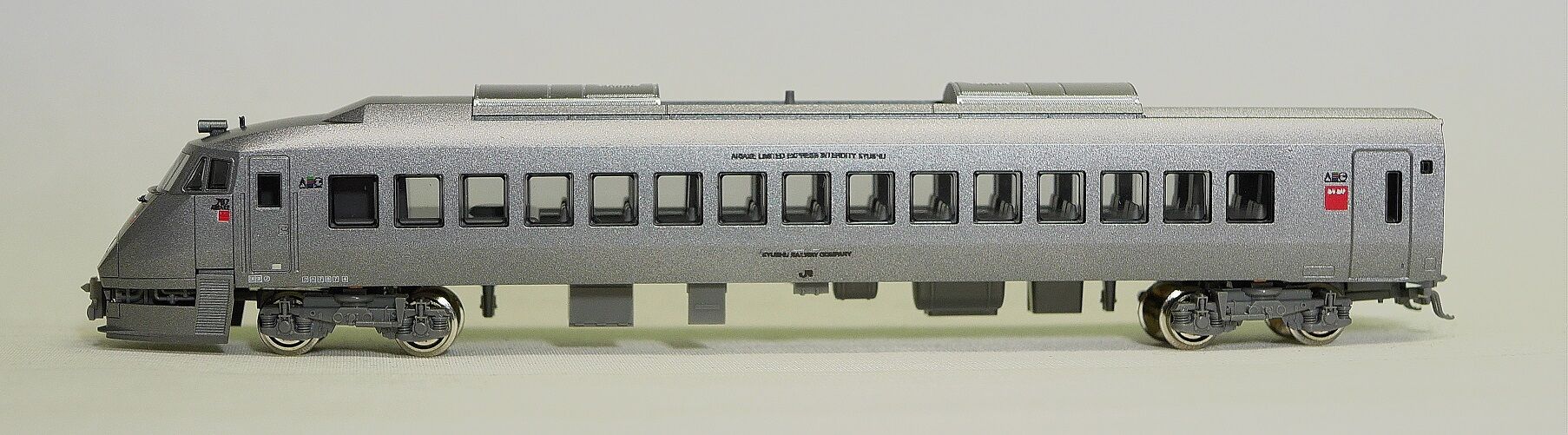 [加工・ジャンク品]KATO 787系 有明編成 Nゲージ 787系特急有明 四連の完成です : 瀬戸川模型工房のブログ