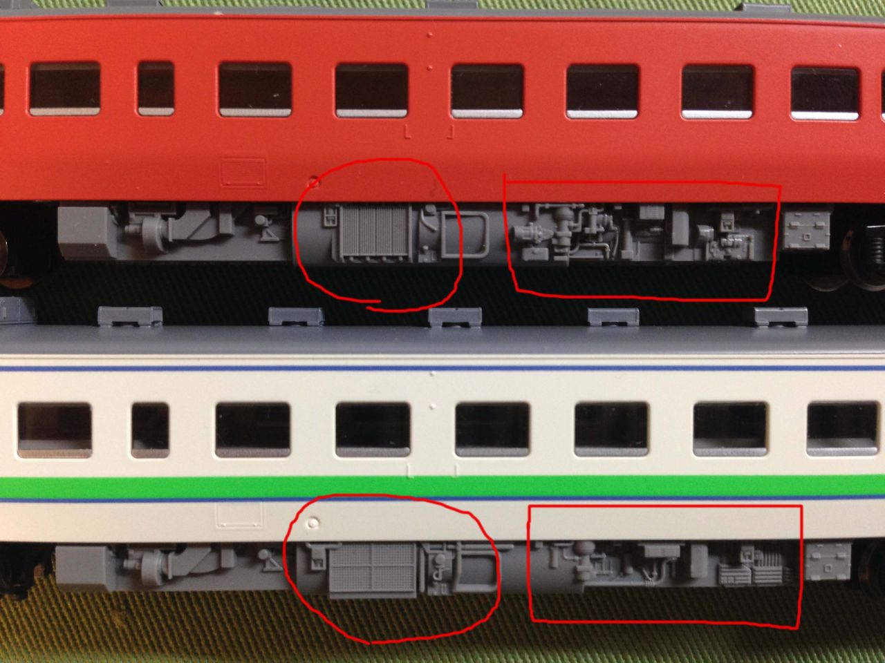 TOMIX キハ40北海道の検証 : 瀬戸川模型工房のブログ