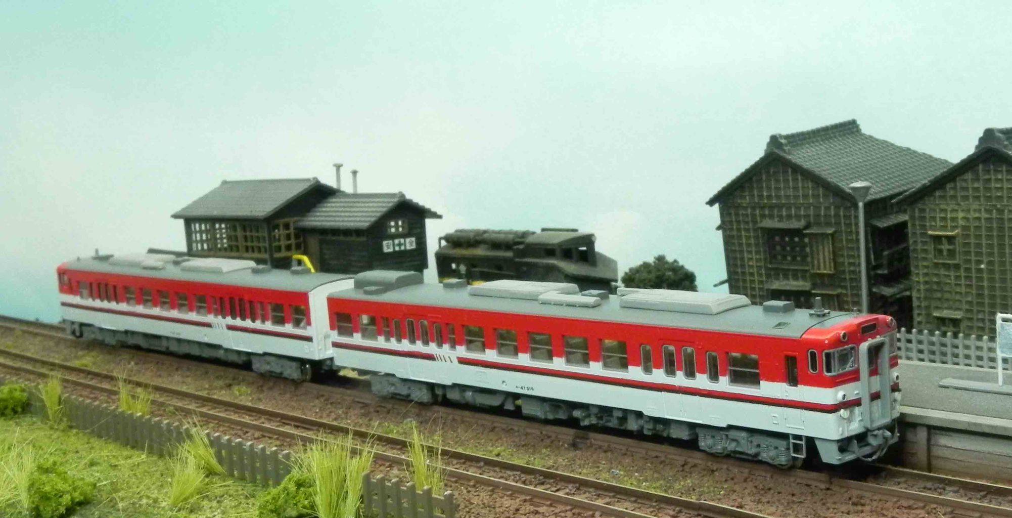 津山・新新潟色そして九州小倉試験塗装の気動車 : 瀬戸川模型