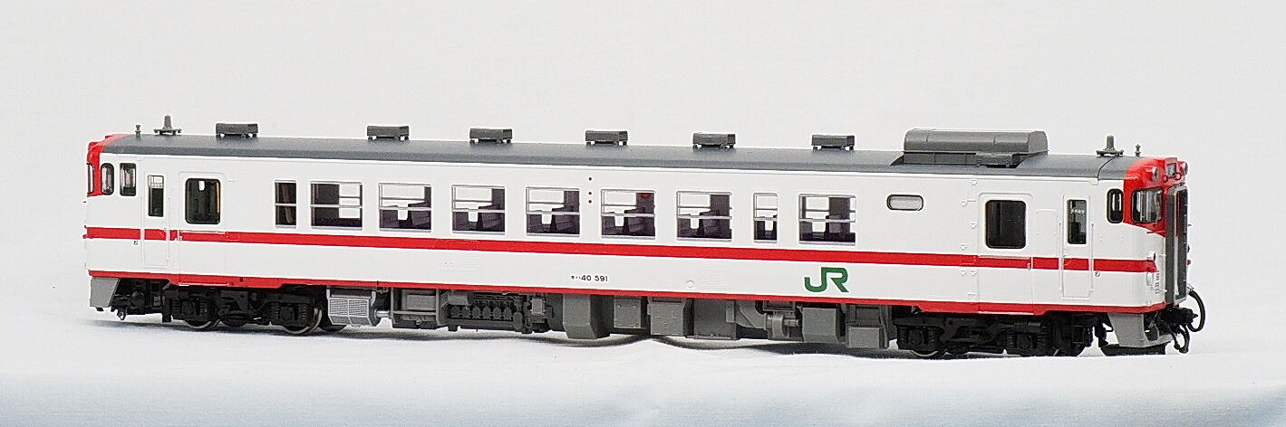キハ40 盛岡色「赤鬼」が完成しました : 瀬戸川模型工房のブログ