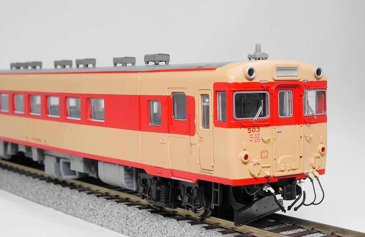 大人も着やすいシンプルファッション HO キハ53 瀬戸川 : 500番代の完成です。（トラムウェイ改造） JR、国鉄車輌