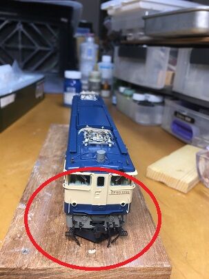 HO EF65と24系客車のドレスアップ : 瀬戸川模型工房のブログ