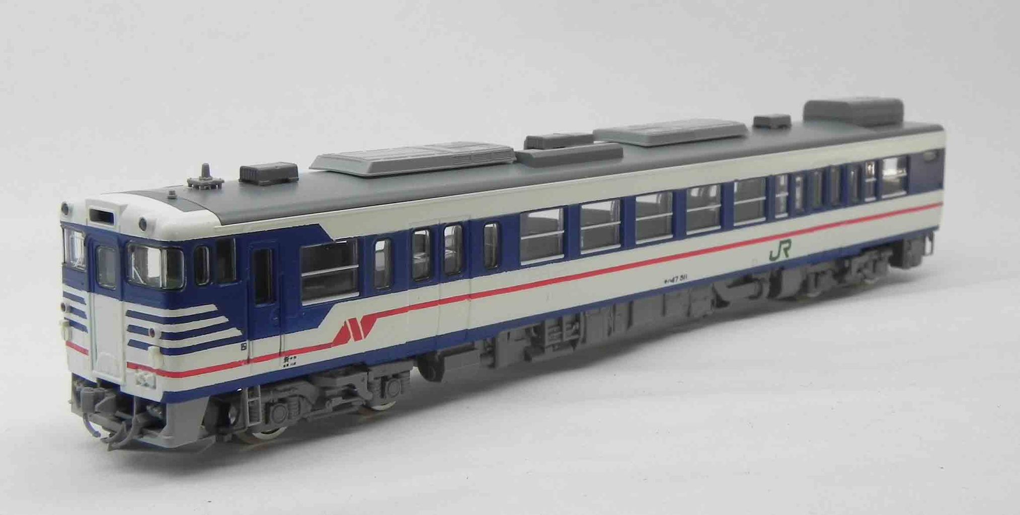 キハ47新潟青と復活急行色の完成です。 : 瀬戸川模型工房のブログ