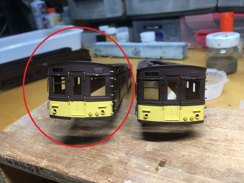 HO KATO 旧国宇部線を塗ってみました : 瀬戸川模型工房のブログ