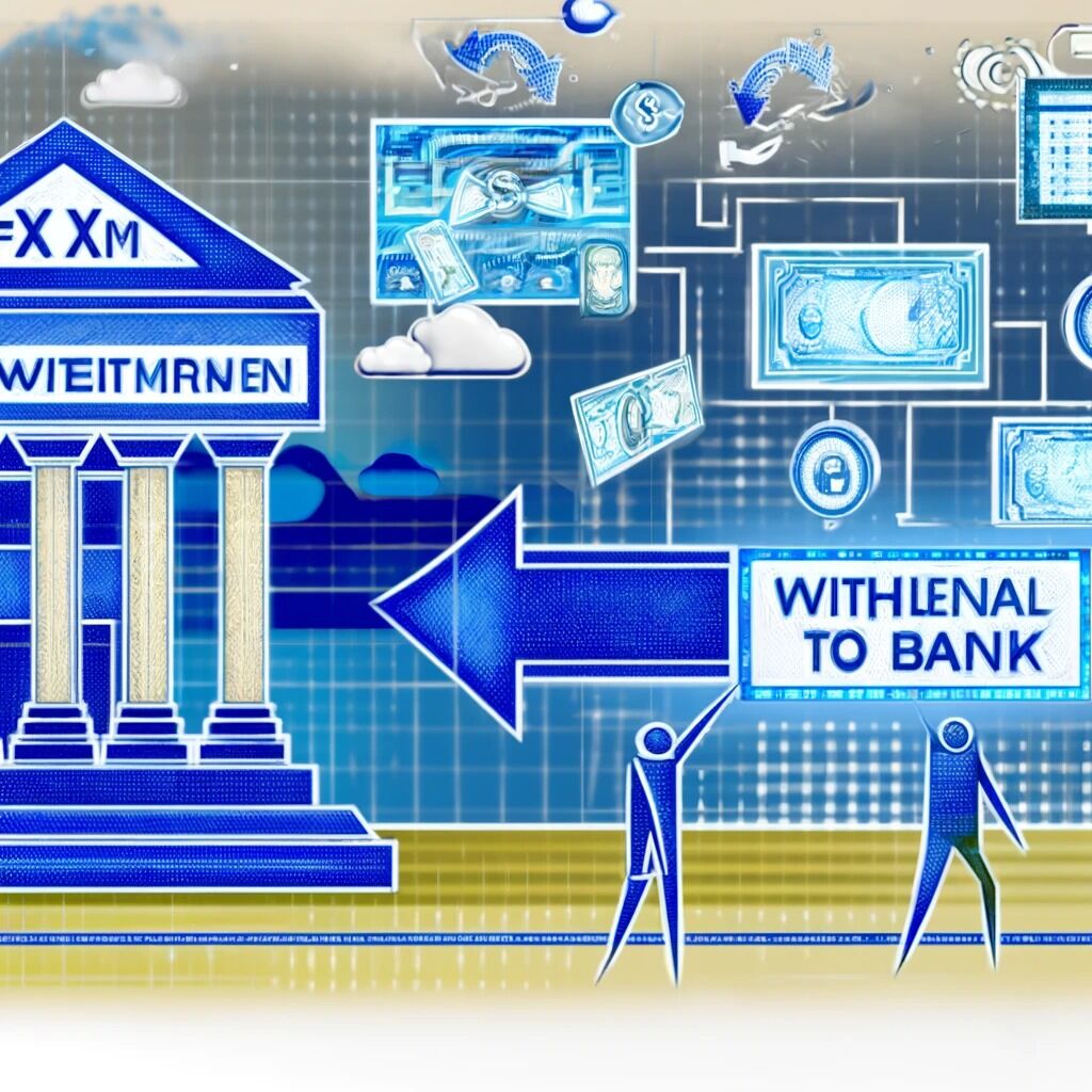 XMからの出金:銀行