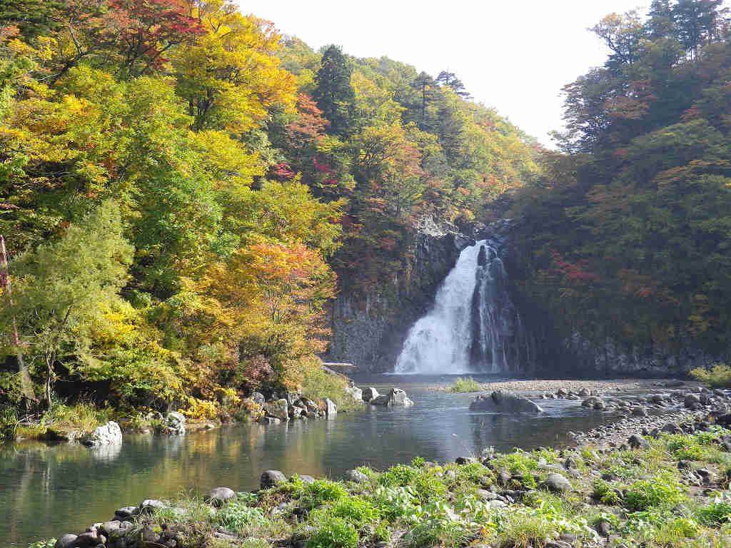 法体の滝 ハイキングさ あべじゃ