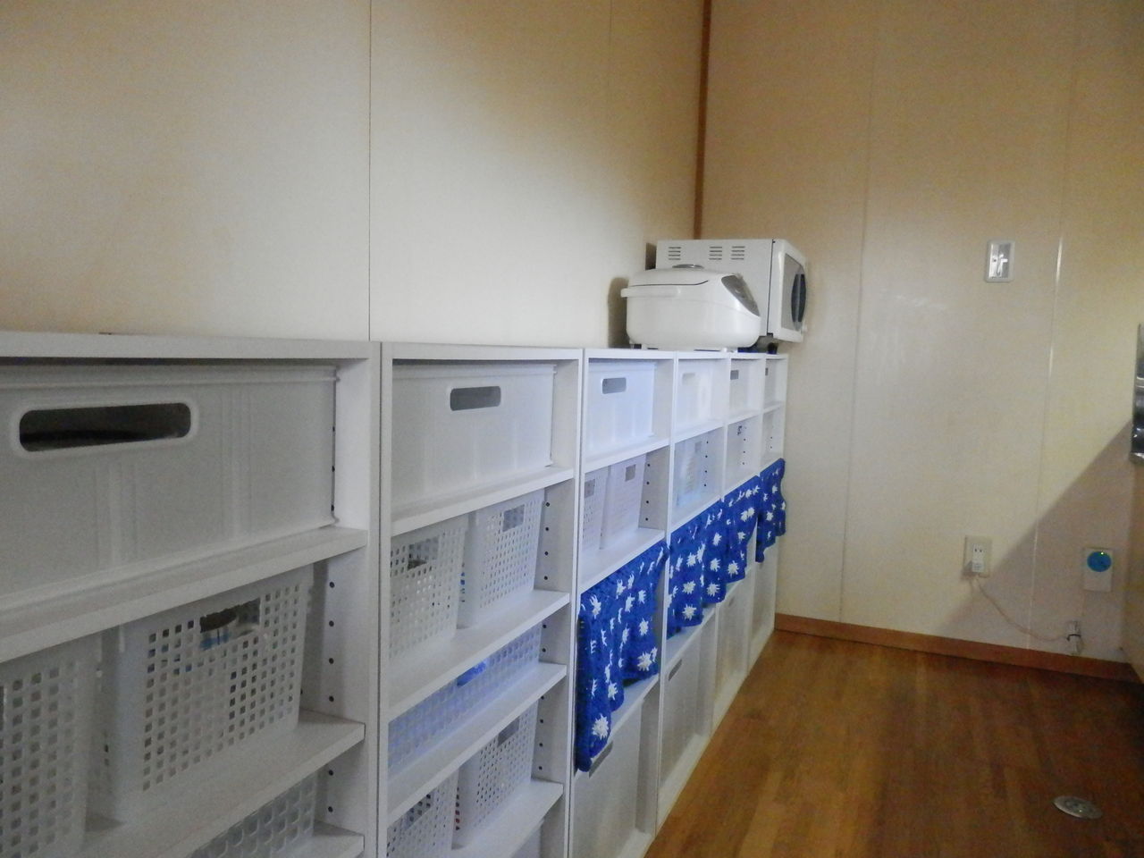 電子レンジの置場 どうする カラーボックスハウス私んちのお片付け帳
